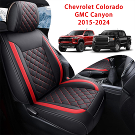 Custom Leather Seat Covers for Chevrolet Colorado & GMC Canyon (2015-2025)