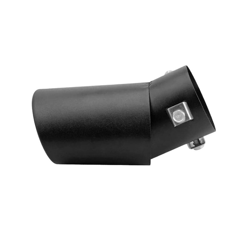 Car exhaust tip 63mm (2.5 inches) universal black matte exhaust tip