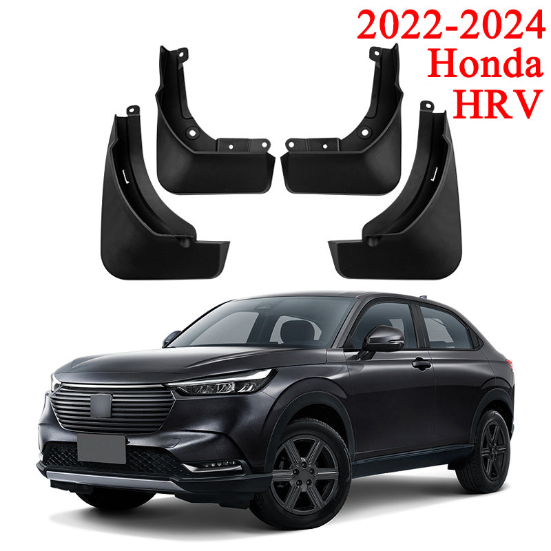 Mud Flaps Mud Guards Fit for 2022-2024 Honda HRV E EL (Low Spec), Front & Rear Mud Splash Guards Accessories - 4 Pcs