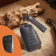 Load image into Gallery viewer, Genuine Leather Key Fob Cover for Buick (3-6 Button)