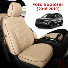 Load image into Gallery viewer, Amancarport Custom Fit Car Seat Covers Full Set For Ford Explorer 7 Seats (2016-2019)