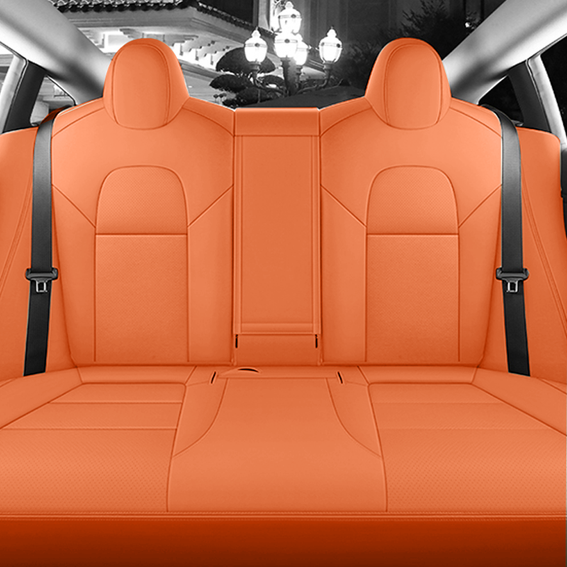 All-Inclusive Customized Tesla Model S/Model X 5-7Seats Alcantara Leather Car Seat Covers Full Set