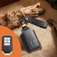 Load image into Gallery viewer, Genuine Leather Key Fob Cover for Honda