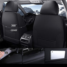 Load image into Gallery viewer, Amancarport Universal Car Seat Covers Breathable Fabric and Leather Fit Most Sedans SUVs and Trucks