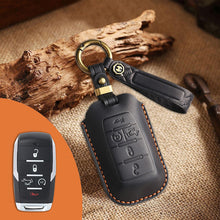 Load image into Gallery viewer, Genuine Leather Key Fob Cover for Dodge Ram 1500 2500 3500 4500 5500