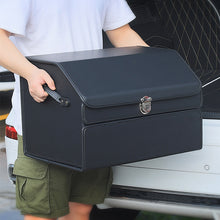 Load image into Gallery viewer, Foldable Leather Car Storage Box