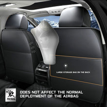 Load image into Gallery viewer, Full Set Car Seat Covers, Universal Leather Seat Covers for Most Cars, SUVs &amp; Trucks – Waterproof Front &amp; Back Protector