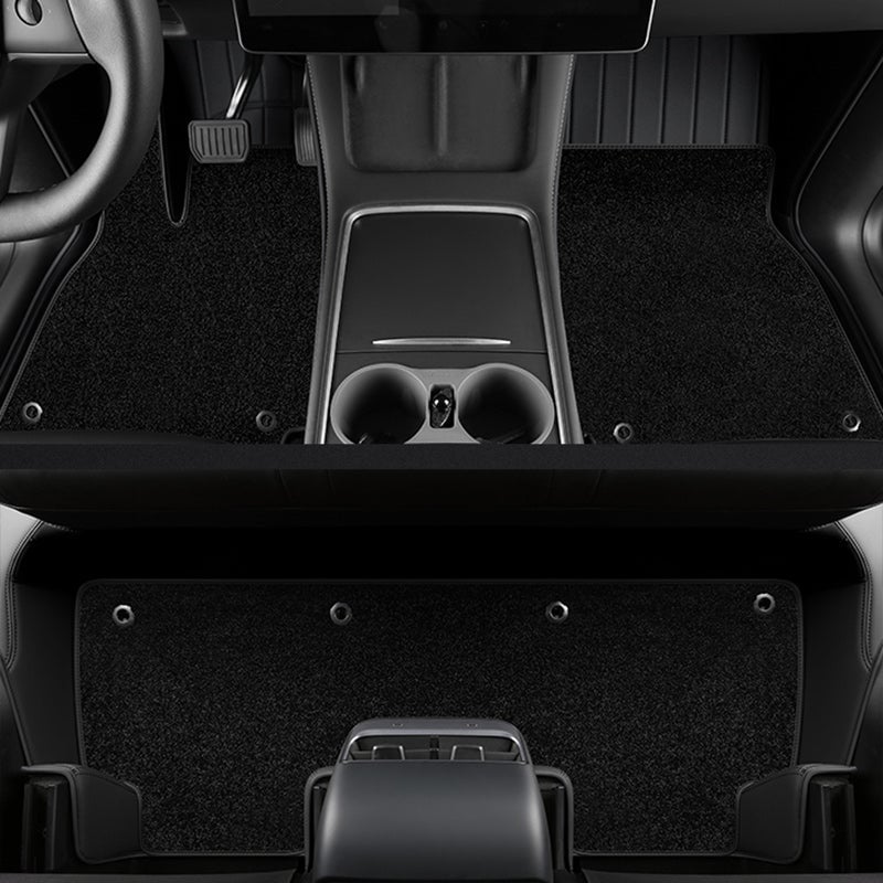 Special for Jeep Wrangler(2018-2024) and Wrangler JK(2013-2017) Floor Mat Fully Surrounded By All-Weather Floor Mat