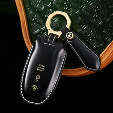 Load image into Gallery viewer, Genuine Leather Key Fob Cover for Hyundai