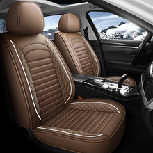 Load image into Gallery viewer, Full-Cover Leather Car Seat Covers – Universal Fit, Luxury Design, Durable &amp; Easy to Clean