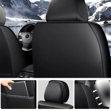 Load image into Gallery viewer, Universal Car Seat Covers – Waterproof Faux Leather, Full Set for 5-Seat Cars &amp; SUVs