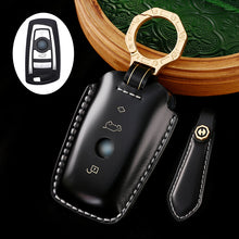 Load image into Gallery viewer, High-Quality Leather Car Key Cover, Suitable for BMW 5 Series, 7 Series, and Other Models