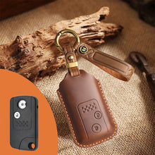 Load image into Gallery viewer, Genuine Leather Key Fob Cover for Honda