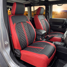 Load image into Gallery viewer, Jeep Wrangler JK JL Seat Covers 2007–2026 2 Door &amp; Unlimited Custom Fit Leather