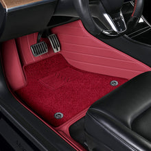 Load image into Gallery viewer, Tesla Model 3/Y/Highland/Juniper All-Weather Leather Floor Mats Interior Liners