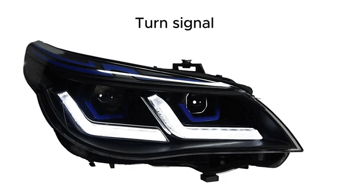 Laser LED Headlights for BMW 5 Series E60 520i 525i 530i (2003–2010) – Fits Factory HID Models Only