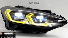 Load image into Gallery viewer, Laser Style Headlights for BMW 4 Series G22 G23 G26 M3 M4 (2021 - Present) Assembly Upgrade, Amber DRL