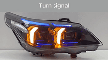 Load image into Gallery viewer, Headlights for BMW 5 Series E60 (2003–2010), Snake Eye Projector Lens Modified Headlamp Assembly