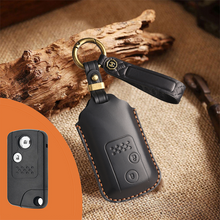 Load image into Gallery viewer, Genuine Leather Key Fob Cover for Honda