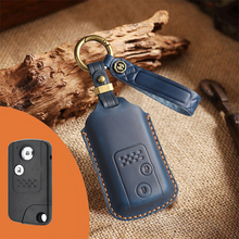 Load image into Gallery viewer, Genuine Leather Key Fob Cover for Honda