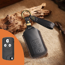 Load image into Gallery viewer, Genuine Leather Key Fob Cover for Honda