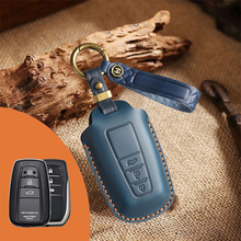 Load image into Gallery viewer, Genuine Leather Key Fob Cover for Toyota