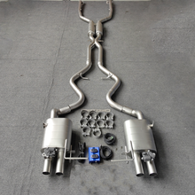 Load image into Gallery viewer, For BMW M3 E90/E92/E93 (2009–2013) Titanium Exhaust System with Valves – Full Midpipe &amp; Front Section Upgrade