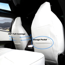 Load image into Gallery viewer, Custom Full Set  Leather Seat Covers for Tesla Cybertruck - All-Inclusive Protection