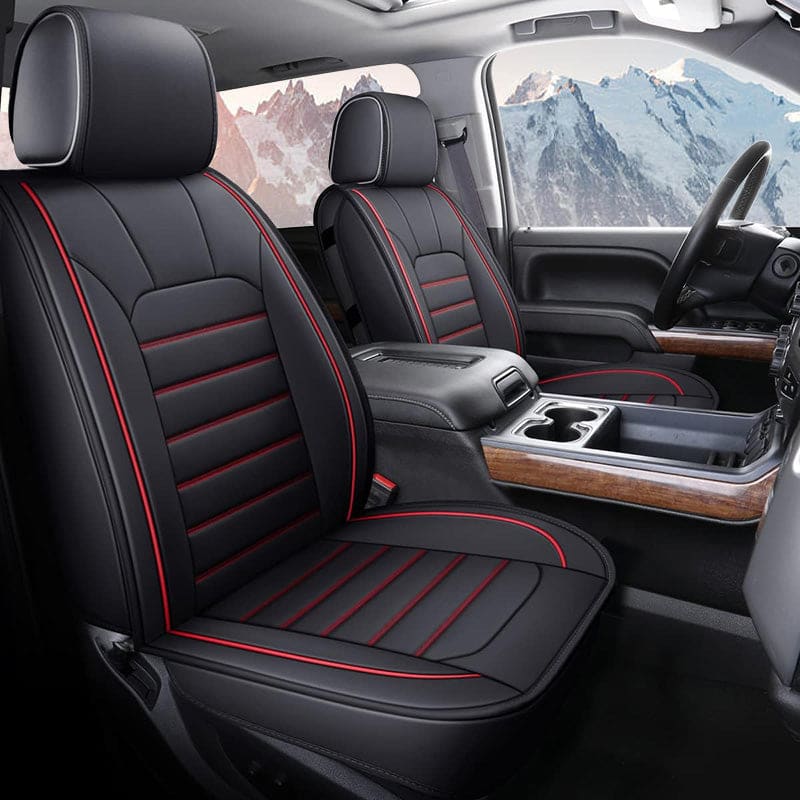 Amancarport Custom Fit Car Seat Covers Full Set For Ford Ranger (2019-2025)
