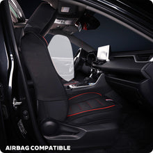 Load image into Gallery viewer, Amancarport® Universal Faux Leather Car Seat Covers – 5-Piece Waterproof Set for SUVs, Sedans &amp; Trucks