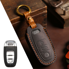 Load image into Gallery viewer, Suitable For New Audi High Quality Leather Key Cover A4L/Q5L/Q7/A4/A5/A6