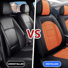 Load image into Gallery viewer, Universal 5-Seat Car Seat Covers – Full Coverage, Waterproof Faux Leather, Fits Most Cars, SUVs &amp; Trucks