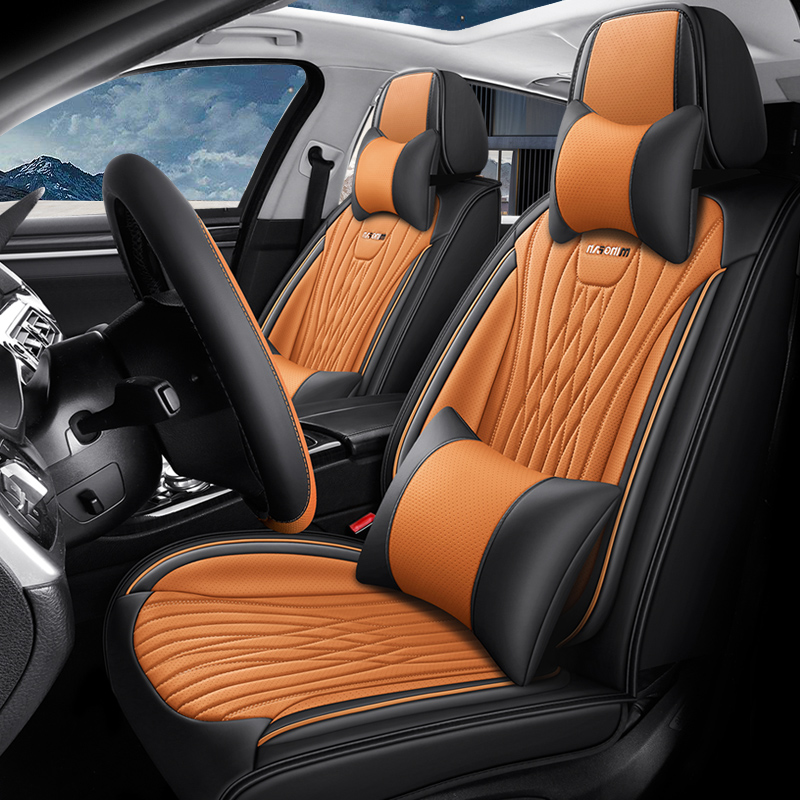 High-Quality Universal Leather Seat Covers With 3D Design