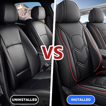 Load image into Gallery viewer, Universal Car Seat Covers – Waterproof Faux Leather, Full Set for 5-Seat Cars &amp; SUVs