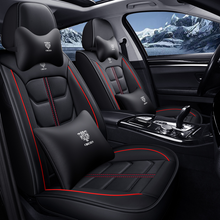 Load image into Gallery viewer, Full Coverage Universal Leather Car Seat Covers Full Set