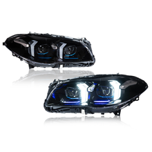 Load image into Gallery viewer, For BMW 5 Series F10 2010-2017 Snake Eyes Style LED Lens Headlights Assembly Upgrade