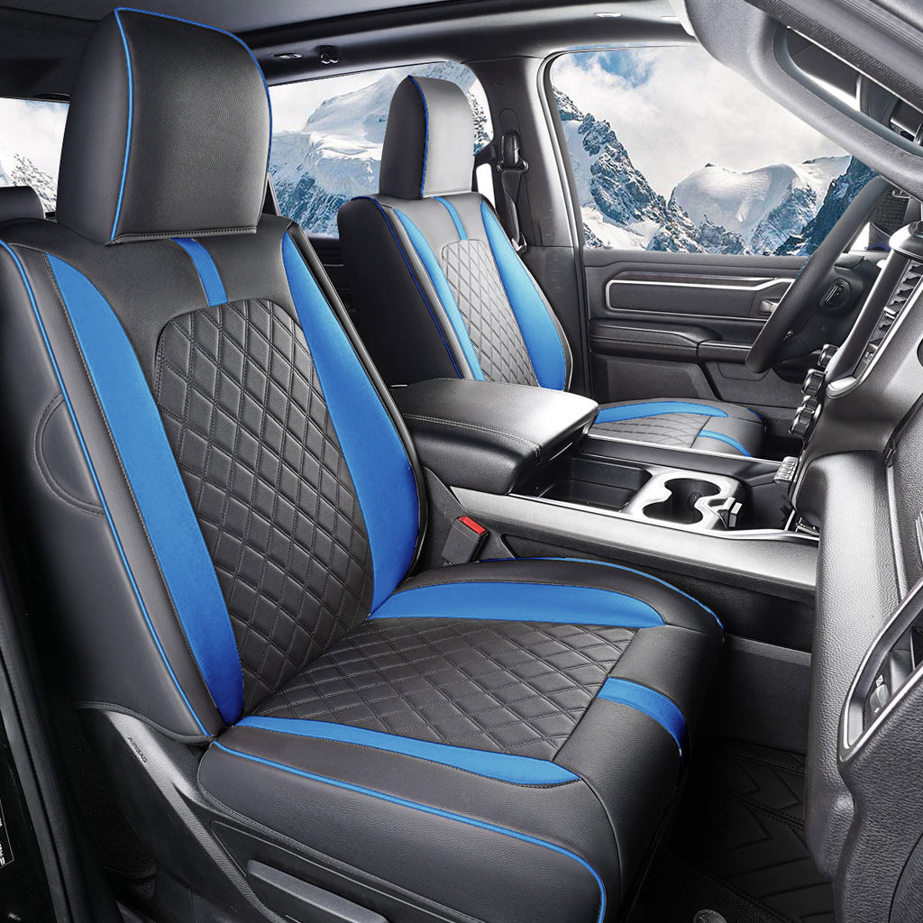 Luxury All-inclusive Car Seat Covers Full Set Custom For Dodge Ram  Compatible with Ram 1500(2019-2025)