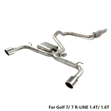 Load image into Gallery viewer, Performance Catback Exhaust for Volkswagen Golf GTI MK7/MK7.5 (2015–2021) – Stainless Steel or Titanium