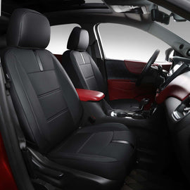 Custom Leather Leather Car Seat Covers Full Set Special for Chevy Equinox(2018-2024)