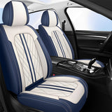 Premium Waterproof Leather Car Seat Covers Full Set (5 Seater) - Universal Fit for Cars, Trucks & SUVs