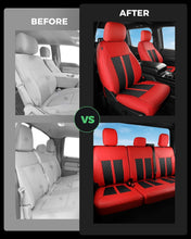 Load image into Gallery viewer, Custom Leather Seat Covers for Ford F-150 (2015–2026) and F-250 F-350 F-450 XL XLT (2017–2026)