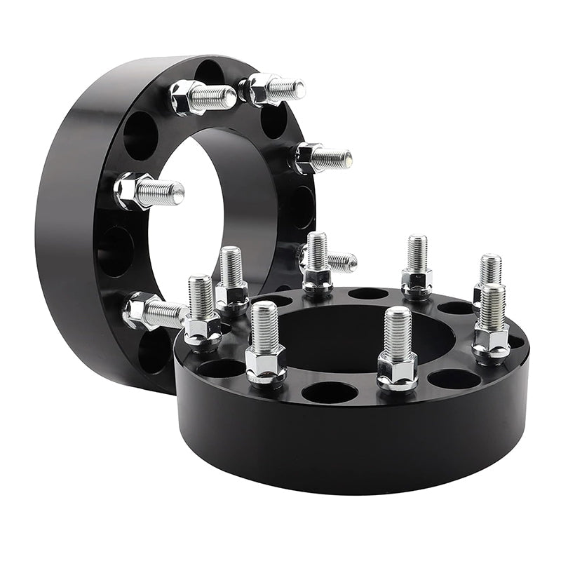 50mm 8*180 Wheel Spacer Fits Chevy Silverado GMC Sierra 2500 3500 /124.1 Hubcentric /M14x1.5 Studs (4pc)