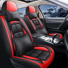 Load image into Gallery viewer, Amancarport Sports Style Wear Resistant Wrinkle Resistant  Full Set Car Seat Covers For 5 Seats