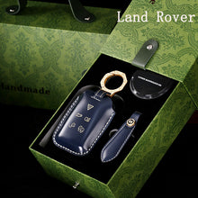 Load image into Gallery viewer, Land Rover Key Fob Cover with Keychain, Full Protection, Compatible with 2018-2023 Land Rover Range Rover Evoque, Sport, Vogue