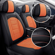Load image into Gallery viewer, Universal 5-Seat Car Seat Covers – Full Coverage, Waterproof Faux Leather, Fits Most Cars, SUVs &amp; Trucks