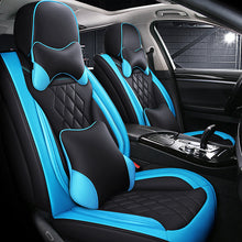 Load image into Gallery viewer, Amancarport Car Seat Covers Full Set with Waterproof Leather Compatible Automotive Vehicle