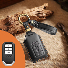 Load image into Gallery viewer, Genuine Leather Key Fob Cover for Honda