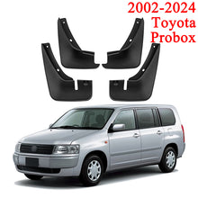 Load image into Gallery viewer, Mud Flaps for 2002-2024 Toyota Probox - Front &amp; Rear Mud Splash Guards (4-Piece Set)