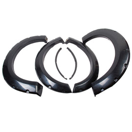 Fender Flares for 2009-2020 Ford F-150, Rough Textured Bolt-Riveted Style, 4-Piece Set