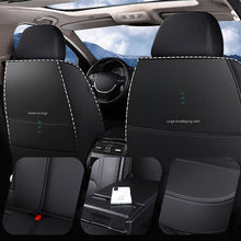 Load image into Gallery viewer, 5-Seater Car Seat Covers, Universal Fit for Most Cars, SUVs &amp; Trucks – Airbag Compatible Synthetic Leather Protectors